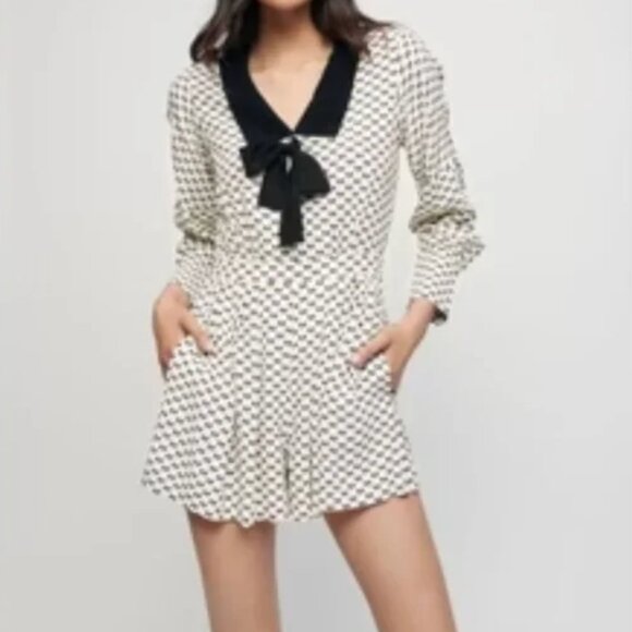 MAJE Romper Bradery Size 40 - Picture 1 of 6